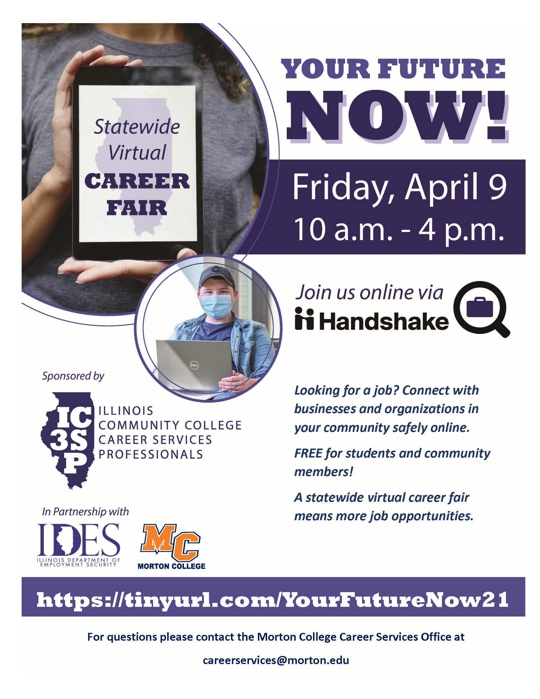 2021 STUDENT FLIER IC3SPCareer Event 2021 STUDENT FLIER IC3SPCareer Event