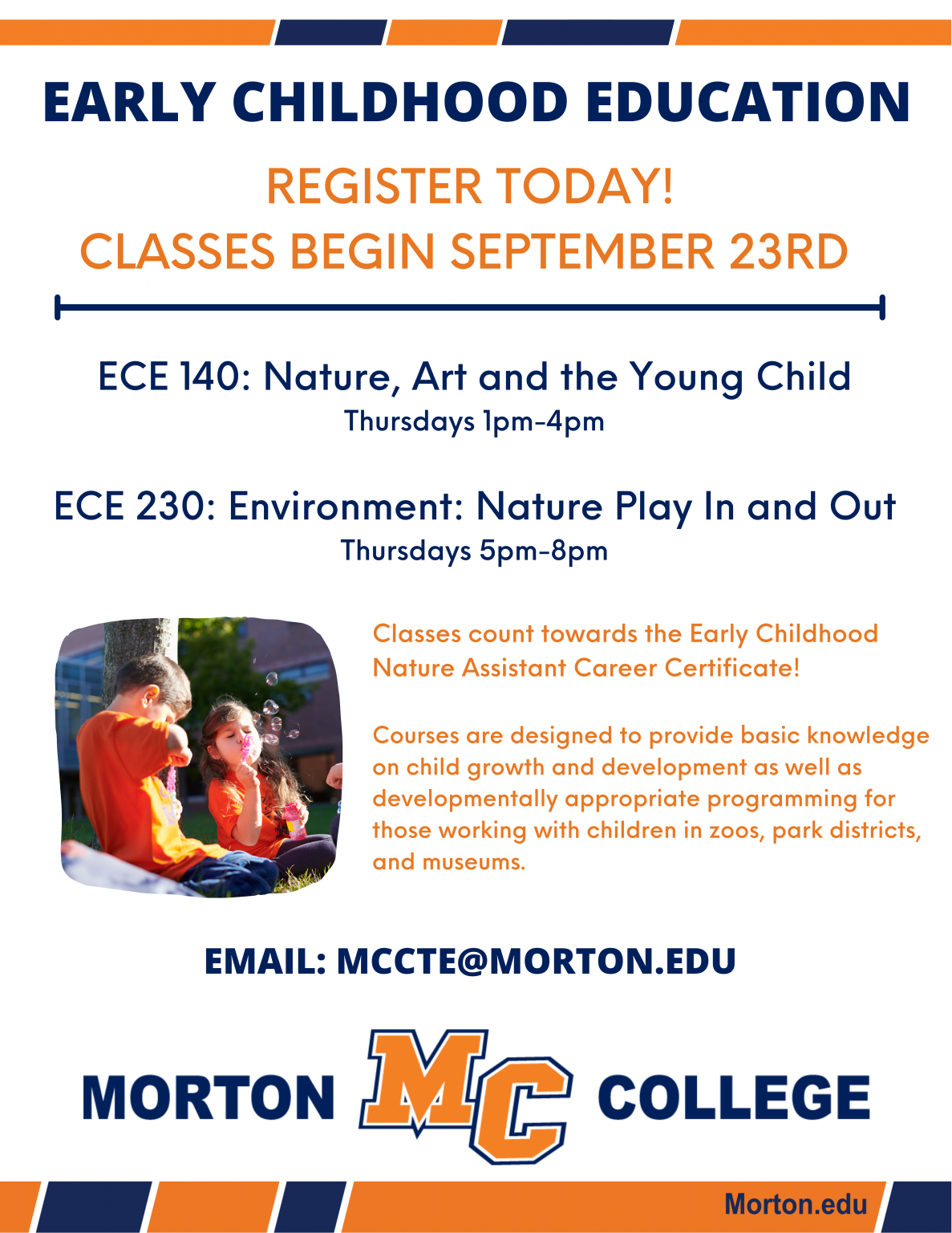 Early Childhood Education Morton College