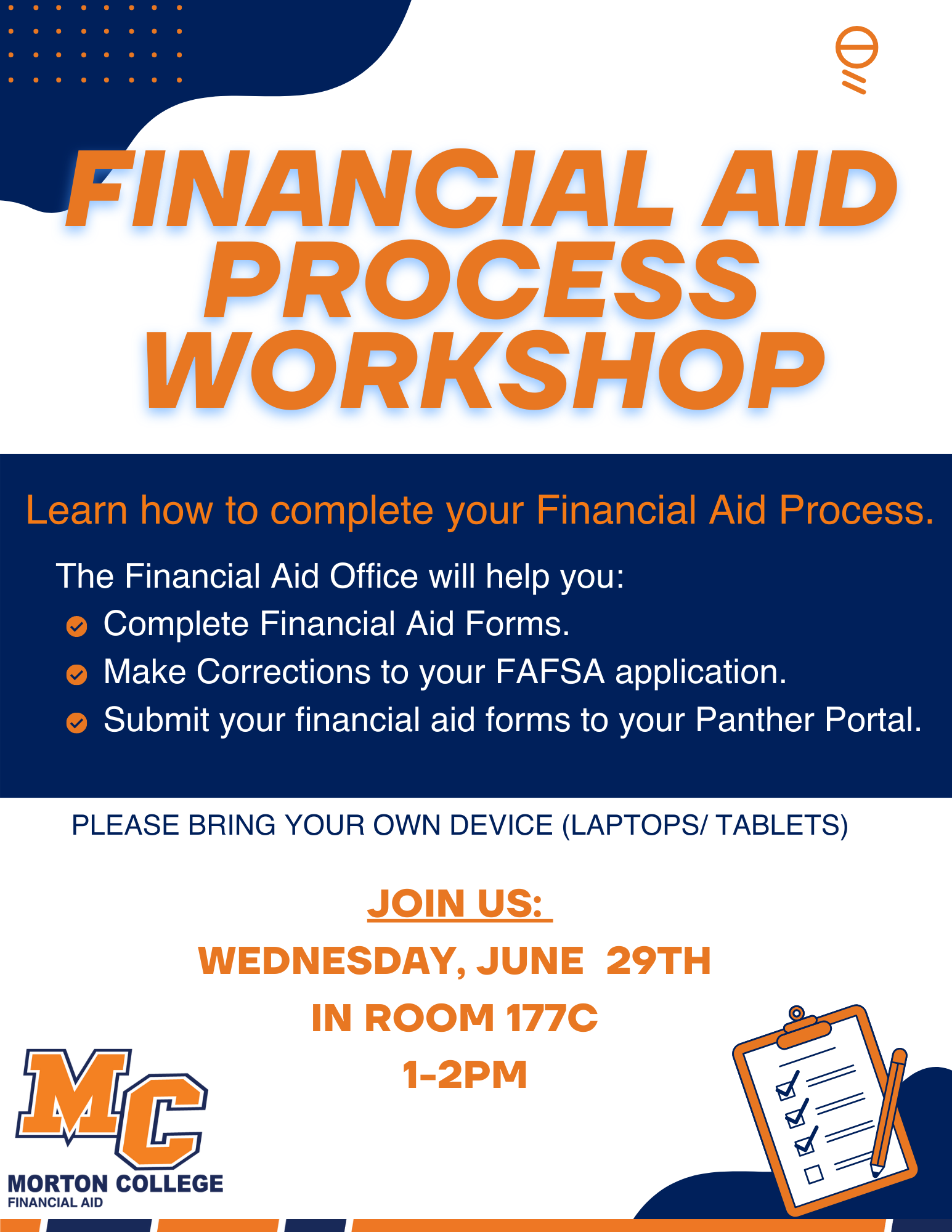 Financial Aid Process Workshop Morton College financial-aid-process-workshop-morton-college