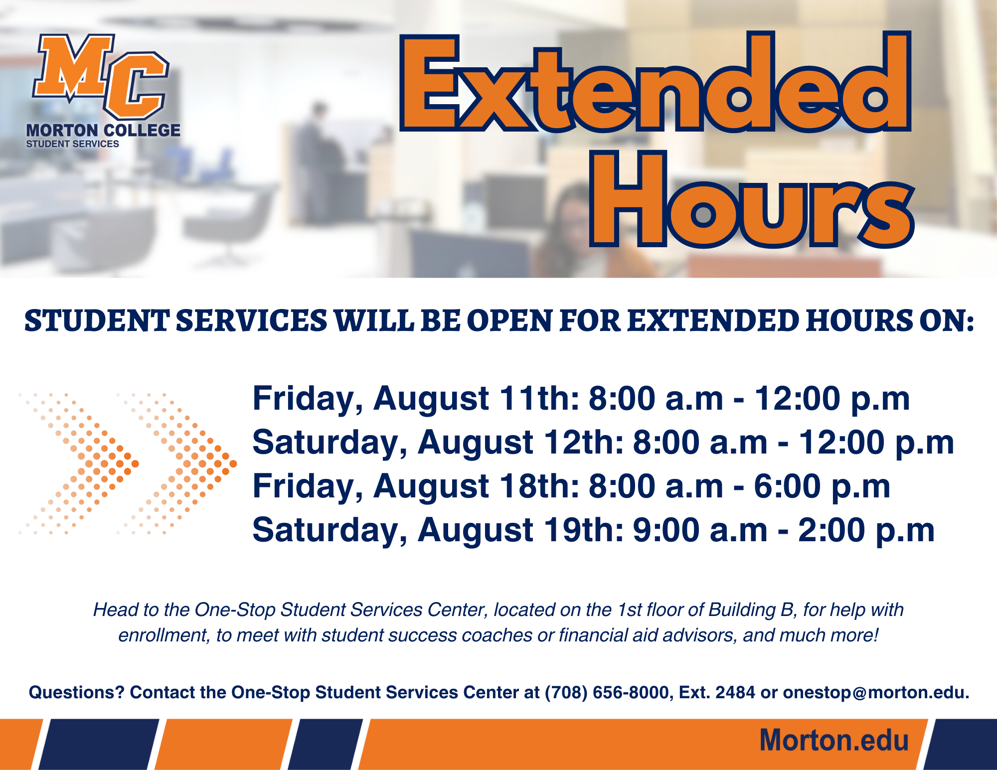 Extended Hours Morton College