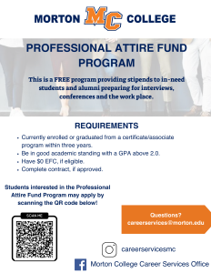 Professional Attire Program